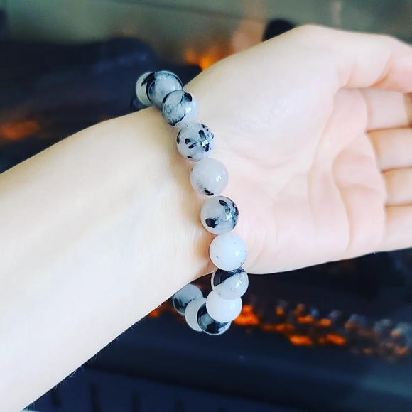 Rutilated Quartz bracelet - Picture 2 of 4